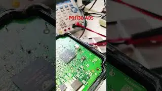 01130 abs operation implausible signal ABS module faulty.