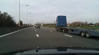 Brussels-Gent-Bruges E-40 autobahn