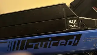 Hand on and inboxing of the juiced bikes 2G battery 