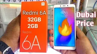 Hindi | Xiaomi Redmi 6A Unboxing 32GB 2GB. Available In Dubai