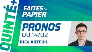 PRONOSTICS QUINT&Eacute;+ DU SAMEDI 14 F&Eacute;VRIER &Agrave; AUTEUIL : KANDALIUS PEUT FRAPPER FORT