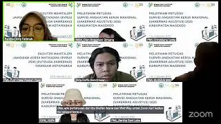 Pelatihan SAKERNAS Agustus 2025