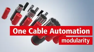 One Cable Automation (OCA): The hybrid connector for all applications