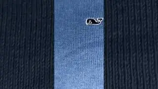 Vineyard Vines Men's Cashmere V-Neck Sweater Blue Small