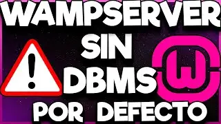 No Default DBMS en Wampserver64