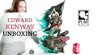Assassin's Creed Edward Kenway statue by Pure Arts Unboxing & Review - Black Flag