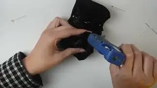 Como Fazer Faixa turbante com Maxi laço sem costura.