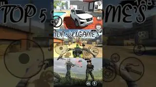 TOP 5 3D GAME'S FOR ANDROID #top5games #gaming #3dgames #shortsviral