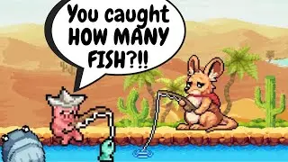 All MegaFish from Kangaroo Fishing Game (World 2) - IdleOn