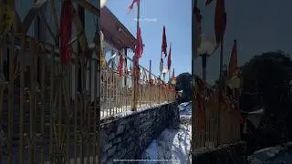Hatu Temple, Hatu Peak, Narkanda, Himachal Pradesh #hatupeak #hatutemple #narkanda  #HimachalPradesh