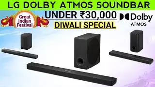 🔥 Top 4 Best LG Dolby Atmos Soundbars 2025 | Amazon Diwali Special Sale Deals!
