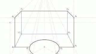 Como calcular las alturas en perspectiva cónica