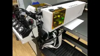 Запуск нового УФ принтера на головах i3200 