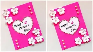 Happy Mother's day card easy 2022  /  Mother's day card making easy and beautiful