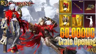 SOULBANE PARASITE DP-28 60,000 UC CRATE OPENING || RAW IS LIVE.