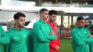 المنتخب الوطني يواصل إستعداداته لمباراة النهائي