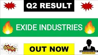 Exide industries Q2 Results 2024 | Exide industries Stock | Exide industries Results Today | Exide