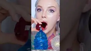 One bite = interdimensional travel 🛸  #POVShorts #ASMRGirl #VisualSnacks #AIeats #Dreamcore