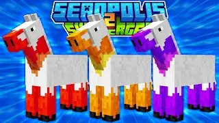 Minecraft Submerged 2 | SUMMONING CEREMONIES & PINATAS! EP2 [Modded Questing Seablock]