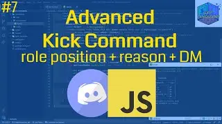 Advanced Kick Command (role position check + reason + DM) | Discord.JS v13 Tutorial #7