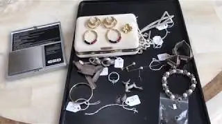 Estate Sale / Garage Sale Finds #23 -  14K Gold & Sterling Silver Jewelry