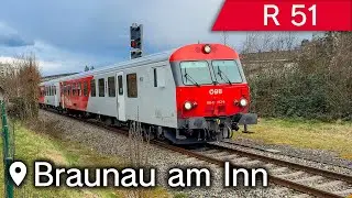 &Ouml;BB CityShuttle Wendezug als R 51 in Braunau am Inn