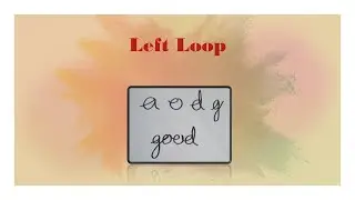 Left Loop in Handwriting