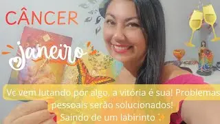 CÂNCER JANEIRO 2026 A VITÓRIA É SUA! PROBLEMAS PESSOAIS RESOLVIDOS!ACHANDO A SAIDA #cancer #janeiro 