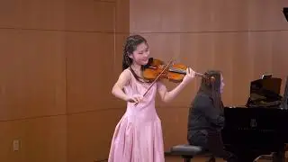 Saint-Saëns Introduction and Rondo Capriccioso, Op.28（Laura Jin 12yo）