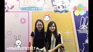 Shiraga & Momo's Greeting - Comicfest ID 2017