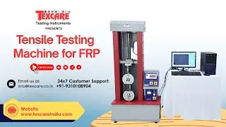 Tensile testing machine for frp, frp tensile testing, frp modulus test, elongation test frp, iso 527