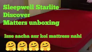 Sleepwell Starlite Discover 5-inch Firm Double Size Foam Mattress | Unboxing Hindi