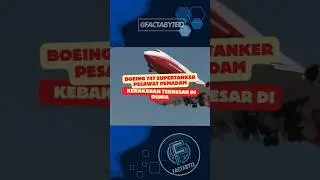 Boeing 747 Supertanker: Pesawat Pemadam Kebakaran Terbesar di Dunia #shorts
