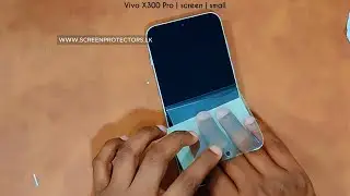 Installing Hydrogel Back Protector on the Vivo X300 Pro | Installation Instructions.