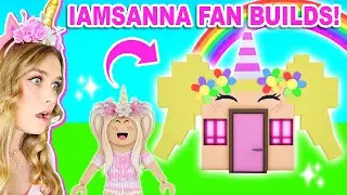 Rating IAMSANNA FAN BUILDS In Adopt Me! (Roblox)