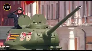 T-34 on Victory Day Parade 2023