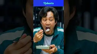 Squid Game Eat & Spit Cast 🤪 (Player 456, 101, 111, 218)