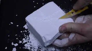ASMR Climbing Chalk! Crushing, Crumbling, Chalk Cutting, Dry Hand Sounds