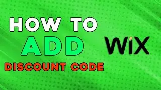 How To Add Discount Code On WIX (Easiest Way)
