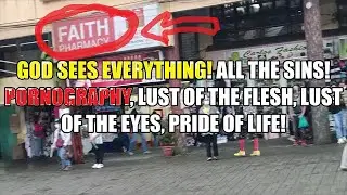 When Preacher Gets FIRED UP! | Powerful Life-Changing Testimony  | Open Air Street Preaching
