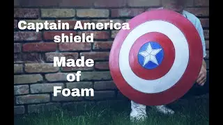 How to: Captain America Shield- Made of Foam!!
