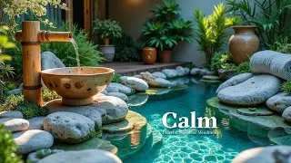 Healing Music with Gentle Water Sounds 🌙 Inner Peace & Stress Reduction