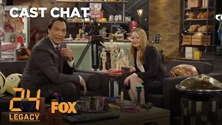Jimmy Smits & Miranda Otto Get To Know Each Other In The FOX Lounge | Season 1 | 24: LEGACY