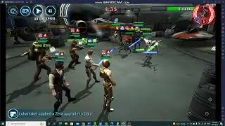 Commander Luke Skywalker Lead Vs General Grievous SWGOH