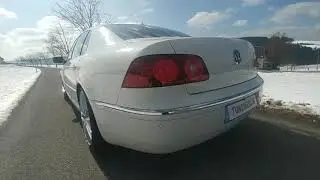 VW Phaeton 3D 2008 mit 20 Zoll + Tieferlegung und H&R Spurplatten