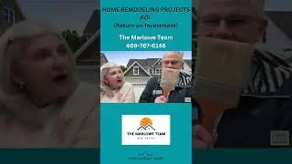 ROI Return on Investment HOME REMODELING PROJECTS
