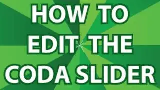 Edit the Coda Slider