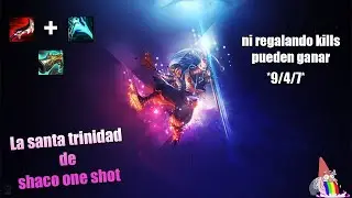 Shaco est&aacute; m&aacute;s roto que t&uacute; hermana | carreando en elo bajo con shaco #2
