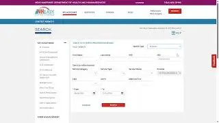 Учебное пособие NH EASY: Экраны поиска поставщиков услуг Choice for Independence