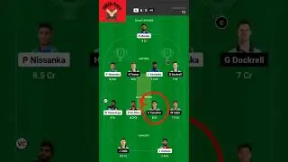 Sl vs IRE #dream11 prediction sl vs ire #slvsire #irevssl #shorts #iccworldcup2023 #gl #sl #odi #wc